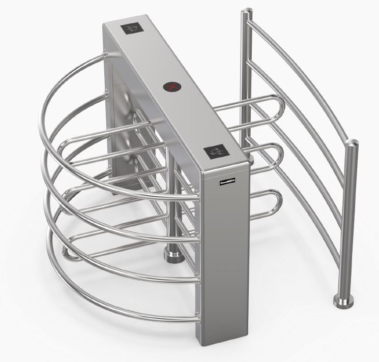 Félmagas forgókapu, kétirányú áthaladás, Daosafe dao_DZ405